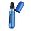 Portable Mini Aluminum Refillable Perfume Bottle With Spray 5ml