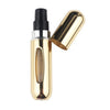 Portable Mini Aluminum Refillable Perfume Bottle With Spray 5ml