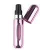 Portable Mini Aluminum Refillable Perfume Bottle With Spray 5ml