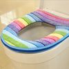 Rainbow Toilet Seat Cover - Rainbow Unicorn Toilet Seat