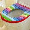 Rainbow Toilet Seat Cover - Rainbow Unicorn Toilet Seat