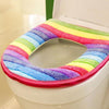 Rainbow Toilet Seat Cover - Rainbow Unicorn Toilet Seat