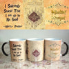 Reactive Color Changing Coffee Mug - 	Heat Color Changing Coffee Mug