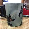 Reactive Color Changing Coffee Mug - 	Heat Color Changing Coffee Mug