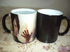 Reactive Color Changing Coffee Mug - 	Heat Color Changing Coffee Mug