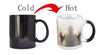 Reactive Color Changing Coffee Mug - 	Heat Color Changing Coffee Mug