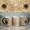 Reactive Color Changing Coffee Mug - 	Heat Color Changing Coffee Mug