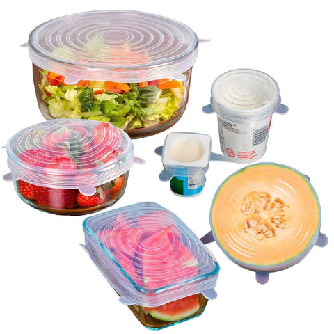 Reusable Silicone Stretch Lids