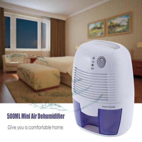 Smart 500ml Mini Air Dehumidifier - 500ml Mini Air Dehumidifier