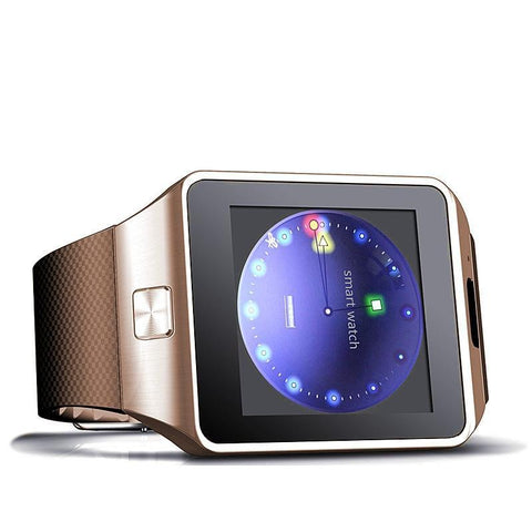 Smart Watch Clock With Sim Card Slot Push Message Bluetooth Connectivity Android