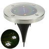 Solar Garden Disk Lights - Solar Powered Garden Disc Lights