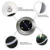 Solar Garden Disk Lights - Solar Powered Garden Disc Lights