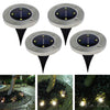 Solar Garden Disk Lights - Solar Powered Garden Disc Lights