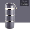 Stainless Portable Lunch Box - Layers Portable Stainless Steel Lunch Box