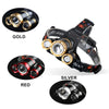 Tactical XML-T6 LED Headlamp - Rechargeable Headlamp