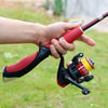 Telescopic Spinning Fishing Rod Fully Retractable