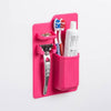 Toothbrush and Razor Silicone Mirror Holder