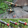 TRAVEL TELESCOPIC FISHING ROD & REEL COMBO