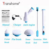 Turbo Scrub Multi-function Electric Brushes Wireless Charging Electric Long Handle Cleaning Brush Household Cleaning Tools