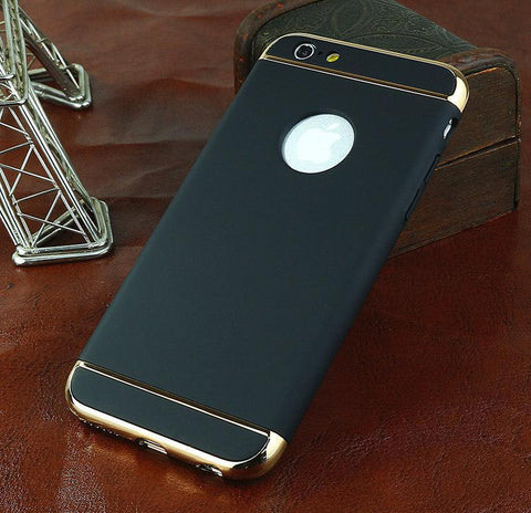 Ultra Thin Hard Plastic Shockproof Cover 360 Protection For iPhone