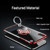 Ultra Thin Transparent iPhone Case With Finger Ring For iPhone XS MAX XR X 8 7 6 6S Plus