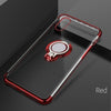 Ultra Thin Transparent iPhone Case With Finger Ring For iPhone XS MAX XR X 8 7 6 6S Plus