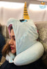 Unicorn Hoodie Neck Pillow - Unicorn Neck Pillow With Hoodie