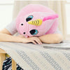 Unicorn Hoodie Neck Pillow - Unicorn Neck Pillow With Hoodie