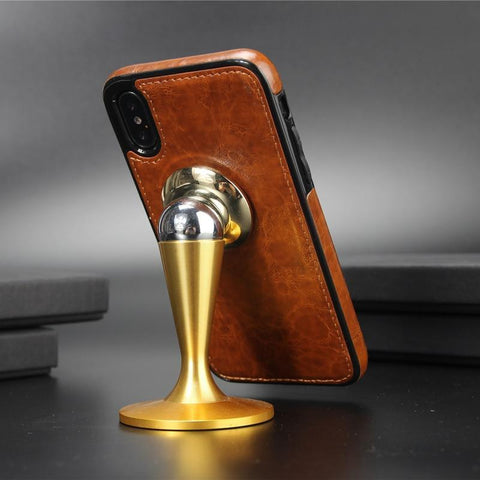 Vintage Leather Case for iPhone