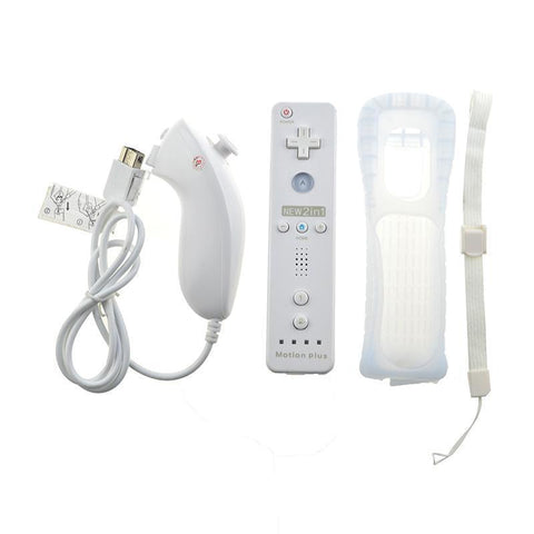 Wireless WII Remote with Motion Sensor - Built-In Motion Plus Remote Controller