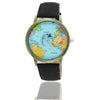 World Map Flight Airplane Watch