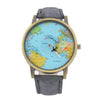 World Map Flight Airplane Watch