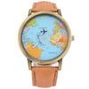 World Map Flight Airplane Watch