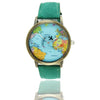 World Map Flight Airplane Watch